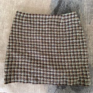 Tweed-like Skirt